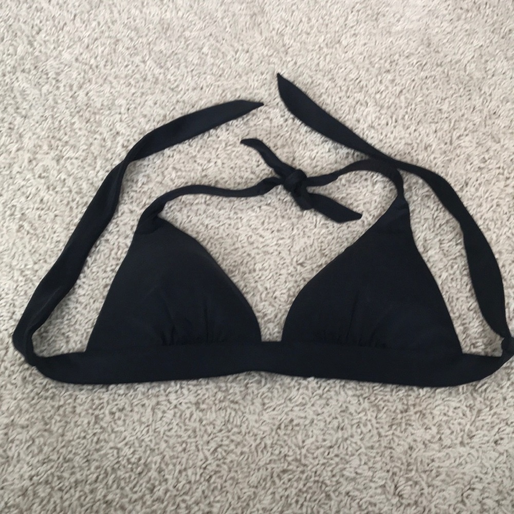 Black Triangle Bikini Top VS